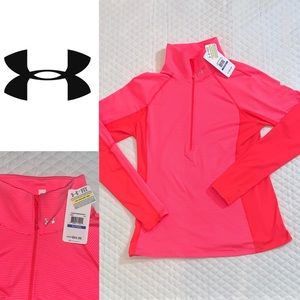 Under Armour Neon Pink Long Sleeve